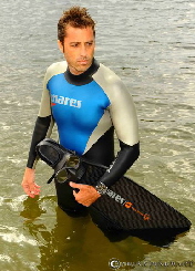 Christian Redl , World Champion in Freediving
